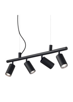 Подвесная люстра Ideal Lux Dynamite SP4 Nero 231341