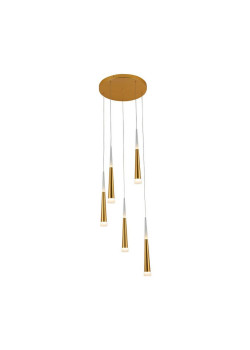 Подвесная светодиодная люстра Kink Light Рэй 6114-5A,33