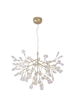 Подвесная люстра Crystal Lux Evita SP63 Gold/Transparent