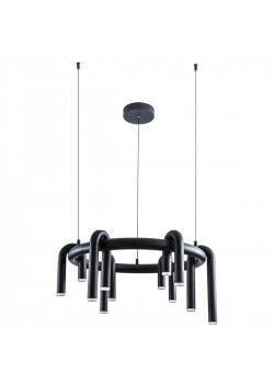 Подвесная светодиодная люстра Arte Lamp Warhol A3258LM-30BK