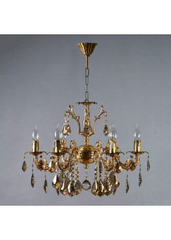Подвесная люстра Ambiente Granada 2118/6 AB Honey Leaf