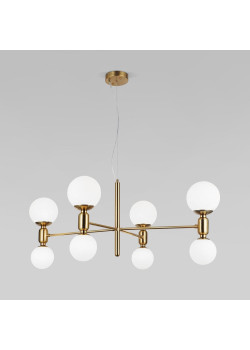 Подвесная люстра Eurosvet Bubble 30182/8 латунь