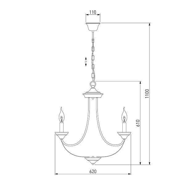 Подвесная люстра Eurosvet Lazzaro 60098/5 хром