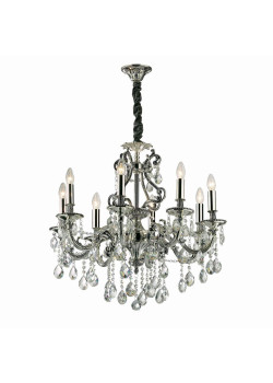 Подвесная люстра Ideal Lux Gioconda SP8 Argento 044934