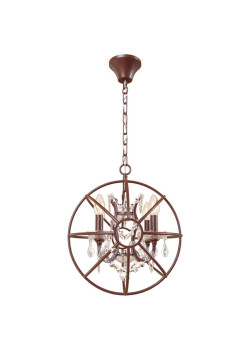 Подвесная люстра Loft IT Foucaults Orb Crystal Loft1897/4