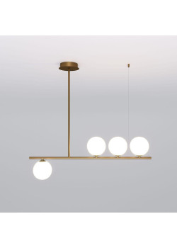 Подвесная люстра Eurosvet Fredo 70136/4 латунь