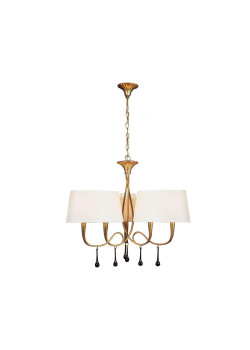 Подвесная люстра Mantra Paola Painted Gold 3540