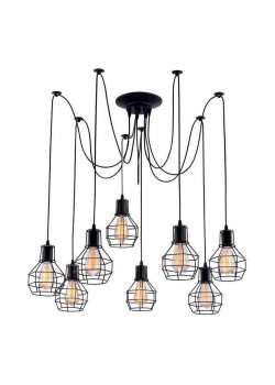 Подвесная люстра Escada 1129/8S (Black)