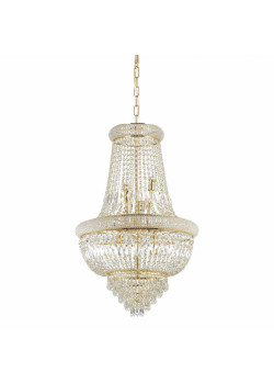 Подвесная люстра Ideal Lux Dubai SP10 Ottone 207216
