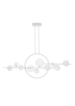 Подвесная светодиодная люстра Arte Lamp Saturn A7790SP-75WH