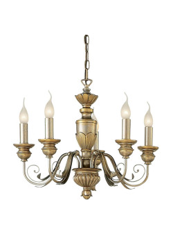 Подвесная люстра Ideal Lux Firenze Sp5 Oro Antico 020822