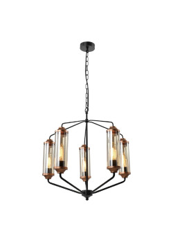 Подвесная люстра Lussole Loft Fishers LSP-8800