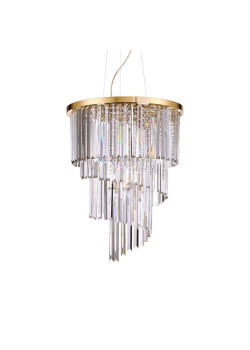 Подвесная люстра Ideal Lux Carlton SP12 Oro 213521