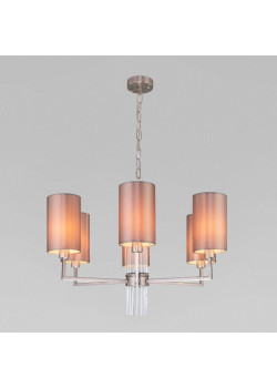 Подвесная люстра Eurosvet Soffio 60134/6 никель
