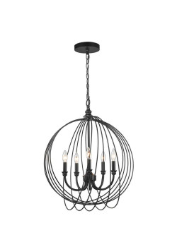 Подвесная люстра Toplight Dina TL1185H-05BK