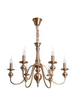 Подвесная люстра Arte Lamp Passoni A6097LM-6PB