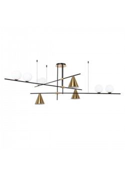 Подвесная люстра Arte Lamp Jacob A7029PL-9BK