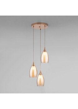 Подвесной светильник Eurosvet 50085/3 золото