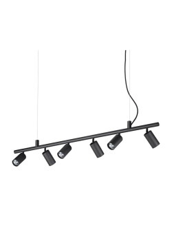 Подвесная люстра Ideal Lux Dynamite SP6 Nero 231396