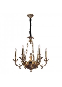 Подвесная люстра Lucia Tucci Firenze 1781.6.2 Antique Gold