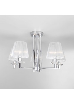 Потолочная люстра Eurosvet Alegria 60125/5 хром Smart