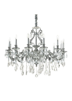 Подвесная люстра Ideal Lux Gioconda SP12 Argento 164953