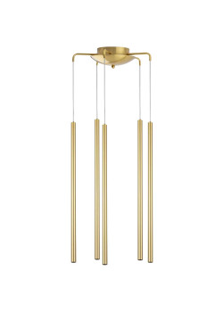 L5T747333 Люстра TUBO LED 25W 1500LM 25G ЗОЛОТО 3000K