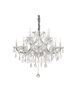 Подвесная люстра Ideal Lux Napoleon SP12 Cromo 167251