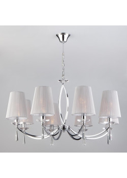 Подвесная люстра Eurosvet 60079/8 хром