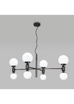Подвесная люстра Eurosvet Bubble 30182/8 черный жемчуг