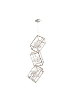 Подвесная люстра Lucia Tucci Inessa 3850.12 Silver
