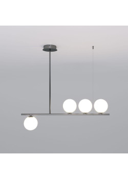 Подвесная люстра Eurosvet Fredo 70136/4 черный жемчуг