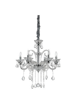 Подвесная люстра Ideal Lux Colossal SP6 Trasparente 114194