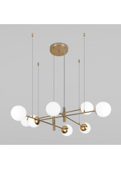 Подвесная люстра Eurosvet Planet 70146/8 латунь