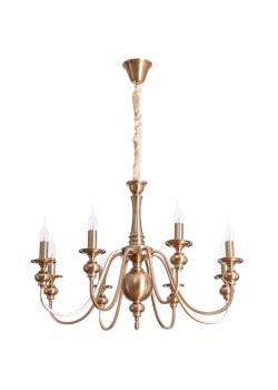 Подвесная люстра Arte Lamp Passoni A6097LM-8PB