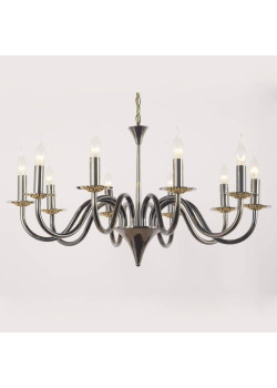 Подвесная люстра Lucia Tucci Messina 1890.10 Glossy Black