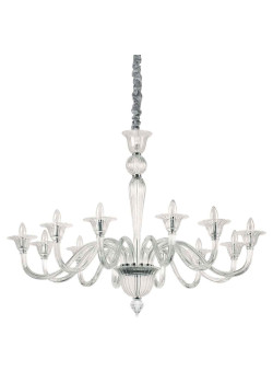 Подвесная люстра Ideal Lux Brigitta SP12 Trasparente 199375