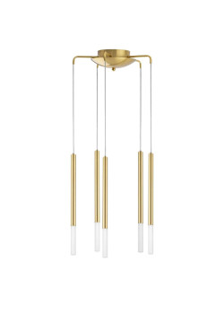 L5T747133 Люстра TUBO LED 25W 1250LM 360G ЗОЛОТО 3000K