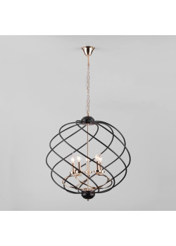 Подвесная люстра Eurosvet Sorrel 60105/5 черный