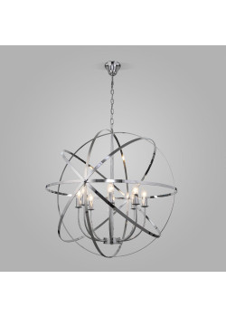 Подвесная люстра Eurosvet Santi 60139/8 хром