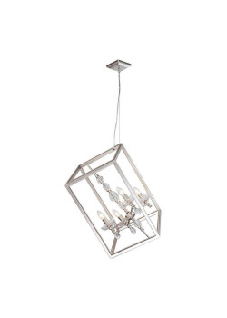 Подвесная люстра Lucia Tucci Inessa 3850.4 Silver
