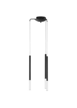 L3T747147 Люстра TUBO LED 15W 840LM 360G ЧЕРНЫЙ 4000K