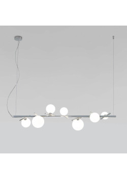 Подвесная люстра Eurosvet Salut 50382 хром