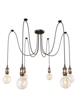 Подвесная люстра Loft IT Spider Loft1162A/6