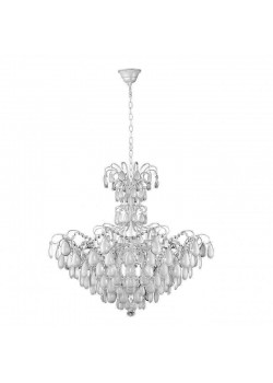 Подвесная люстра Crystal Lux Sevilia SP9 Silver