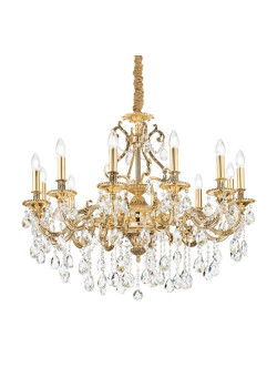 Подвесная люстра Ideal Lux Gioconda SP12 Oro 164960
