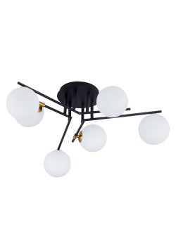 Потолочная люстра Arte Lamp Gemini A2243PL-6BK