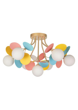 Потолочная люстра Arte Lamp PEACOCK A1369PL-7MD