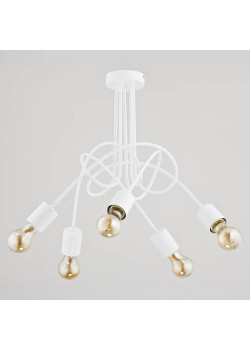 Потолочная люстра Adilux Tango White 23615