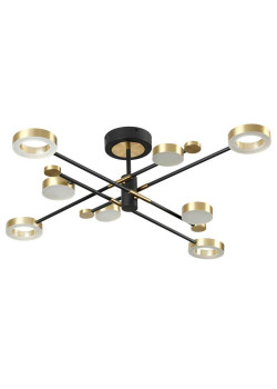 Потолочная светодиодная люстра Odeon Light Midcent Denzel 4321/63CL